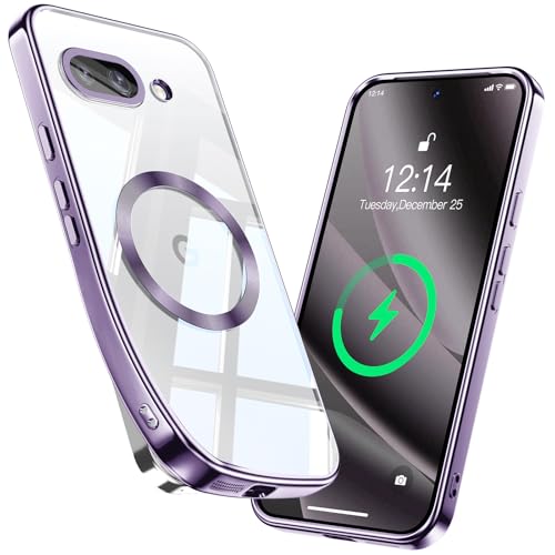 �y��������ECD�����O�EMagsafe�Ή��zNIANGUO Google Pixel 9a �p �P�[�X �N���A �X�g���b�v�z�[���t�� �t�B�b�g�� ���΂݂Ȃ� �J�����ی� �\�t�g ���C�����X�[�d�Ή� �}�O�l�b�g���� �ϏՌ� �ϋv�� ���b�L���H �y�� �}�O�Z�[