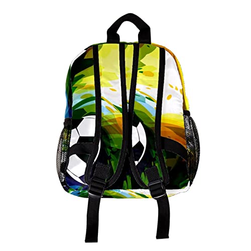 Sac à dos pour garçons multicolore motif topographique rouge 30cm