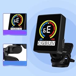 HEIBTENY Accordeur à clip USB pour guitare électrique acoustique basse mandoline écran couleur - Les Beatles, Paul McCartney, John Lennon, RIngo Starr, George Harrison HEIBTENY Accordeur à clip USB pour guitare électrique acoustique basse mandoline écran couleur – Image 5