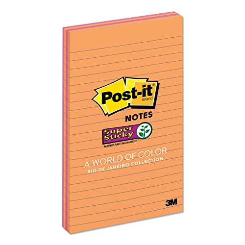 Post-it Super Sticky Notes Mmm5845ssuc blocs de notes autocollantes - 2