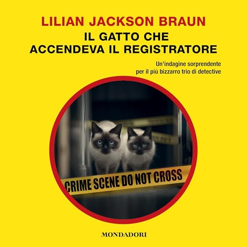 Il gatto che accendeva il registratore Audiolibro Por Lilian Jackson Braun arte de portada