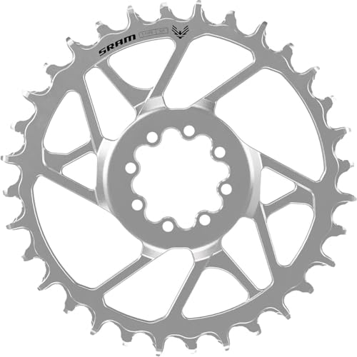 Plato SRAM S1000 Eagle 30t aluminio negro de 12 velocidades con desplazamiento de 3mm
