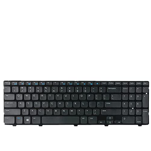 Clavier Dell Inspiron 3552 de rechange version US noir pour ordinateur portable