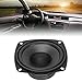 400W Car Speakers External Magnetic Type Coaxial 4in Loudspeakers for Car Truck, Black