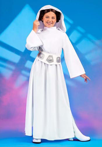 Disfraz Premium Princesa Leia para Niñas miniatura 2