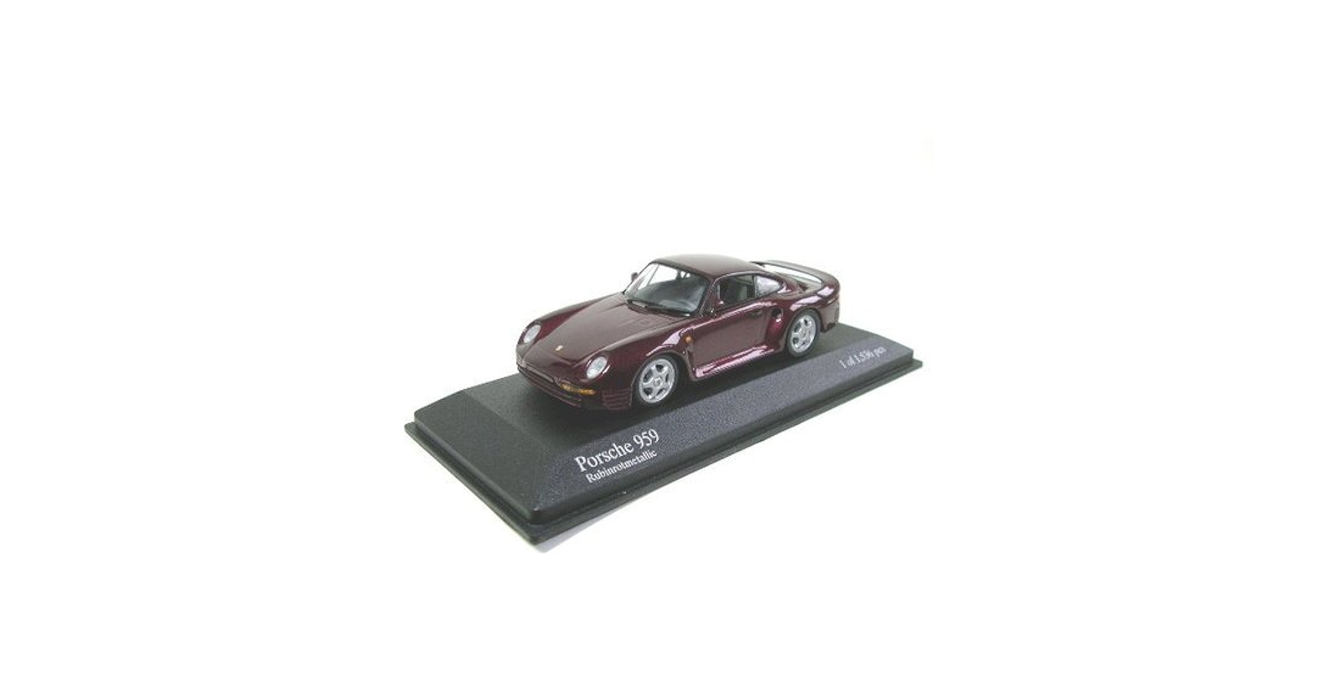 ミニチャンプス 1/43 ポルシェ 959 1987 赤 Amazon | 【MINICHAMPS/ミニチャンプス】1/43 ポルシェ 959 1987