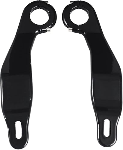 WOWTK Kit de soporte de carenado para Harley Road Glide FLTRX FLTRK FLTRXS FLTRU FLTRUSE 2015-2024, negro