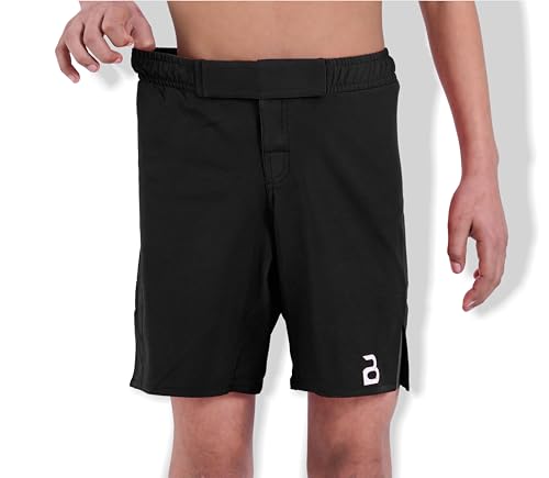 2BOLD MMA Shorts Kids Grappling, BJJ, JIU-Jitsu, NO-GI Cross Training Muay Thai, Boxing, Kids MMA Shorts3
