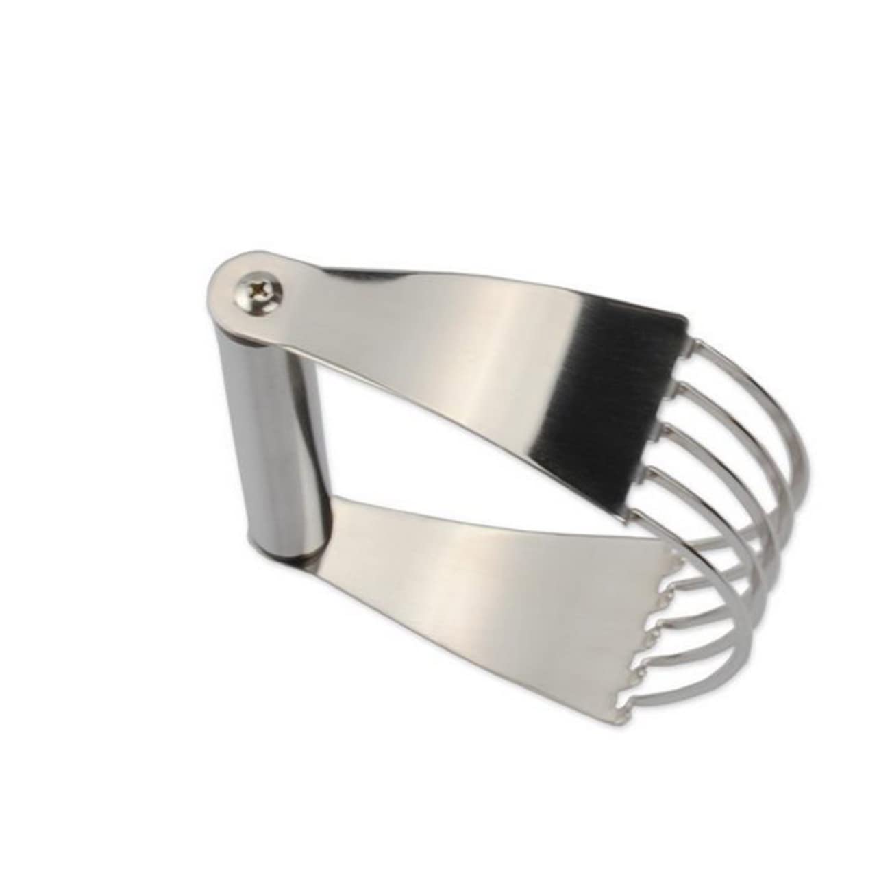 HOLIDYOYO Baking Dough Mixer Stainless Steel Pastry Cutter Round Cookie Biscuit Cutter Easy Clean