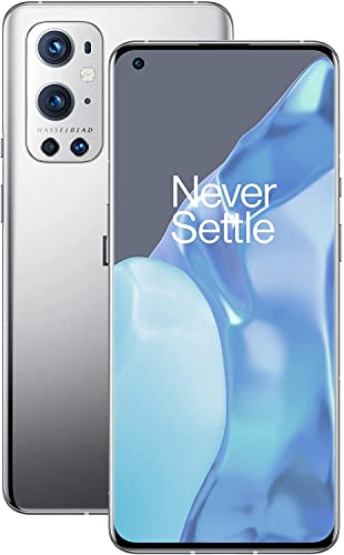 OnePlus 9 Pro 5G (UK) SIM-Free Smartphone with Hasselblad Camera for Mobile - Morning Mist 8GB RAM 128GB - 2 Year Warranty (Renewed)