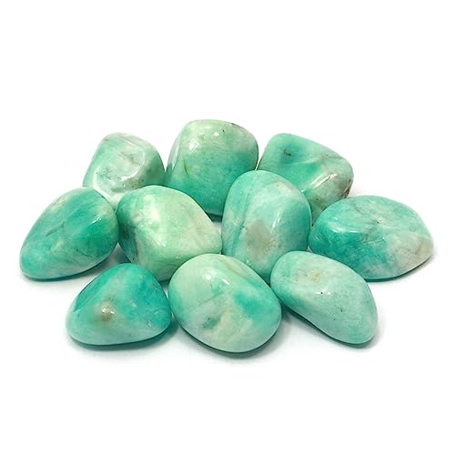 CrystalAge Amazonite Extra Grade Tumble Stone (20-25mm) - Single Stone