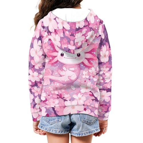 Image of Unisex Zipper Sweatshirt Boys Girls Hooded with 2 Pocket Pullover Hoodies for 6-16Y Kids