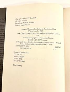 Hardcover Newt Gingrich : Capitol Crimes and Misdeme Book