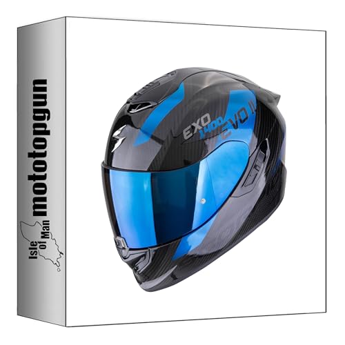 Scorpion EXO-1500 Carbon Air casque moto haut de gamme en carbone tressé M
