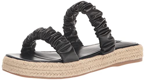 NINE WEST Paon sandale plate femme nu-pieds d'été tendance et légers