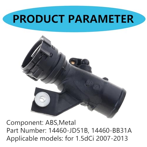 Manguera de admisión de coche con flujo optimizado para modelos 1.5dCi 2007-2013 6