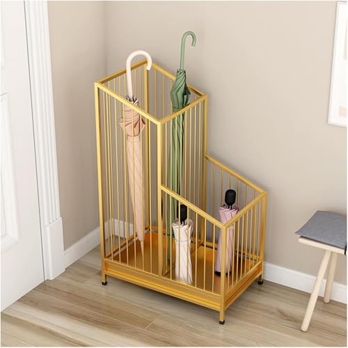 Porte-parapluie carré autonome support de rangement pour couloir et bureau