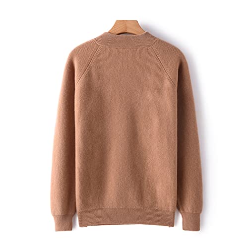 Pull a col roule pour homme de style decontracte 100 % cachemire L - 3
