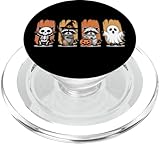 Photo Gallery spooky and feral halloween cute raccoons popsockets popgrip per magsafe Photo Gallery spooky and feral halloween cute raccoons popsockets popgrip per magsafe