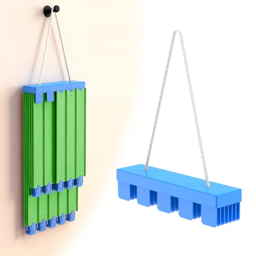 Wall-Mounted Track Storage Organizer Compatible with Hot Wheels Race Tracks