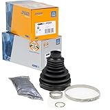 Jeu de joints-soufflets, arbre de commande SPIDAN 36178 du côté boîte de vitesses