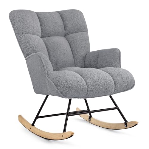 Aunekiv Silla Mecedora para Lactancia Sillón