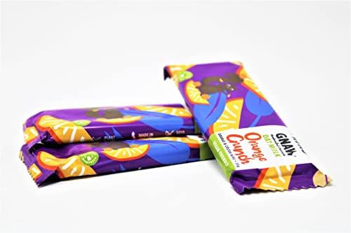 3x Orange Crunch Oat Milk 35g Chocolate Bars - PLANT BASED - VEGAN FRIENDLY - ETHICALLY SOURCED