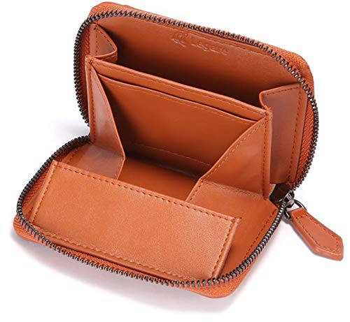 [レガーレ] コインケース 小銭入れ メンズ レディース ガバッと開ける 小さい (ブラウン)