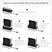 Qwiizlab 40Gbps Mac mini M4/M4 Pro Stand Hub with NVMe SSD Enclosure, Docking Station with USB-C 10Gbps, USB-A 10Gbps, TF/SD 4.0 Card Readers 312MB/s, USB-A 2.0, Fits M.2 PCIe up to 8TB