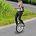 Yoltckde 16 Inch Unicycle for Beginners & Adults, Adjustable Height 28