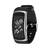 EloBeth Compatible Gear Fit 2 Pro/Gear Fit 2 Band, Smart Watch Elastomer Strap Silicone Wristband for Gear Fit 2 Pro/Gear Fit 2 SM-R360 Fitness Activity Tracker (5.9