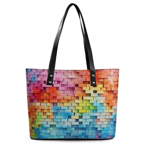 Sac à main en cuir spacieux 27,9x29 cm résistant au rythme urbain