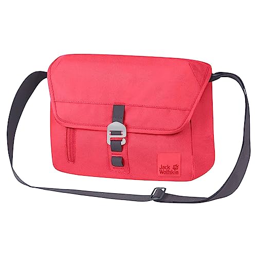 Jack Wolfskin Mary Umhängetasche für Damen, Tulpenrot, Einheitsgröße