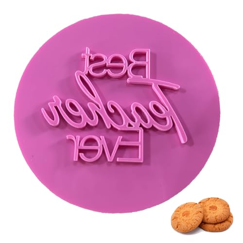 fKiZanthene Best Teacher - Timbro per biscotti per cupcake, biscotti, glassa, fondente, in cucina e feste