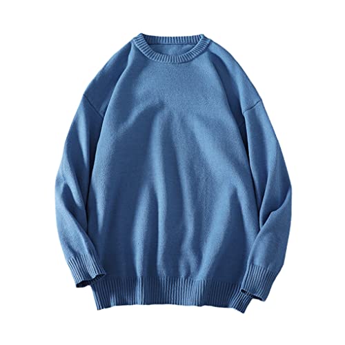 Autumn Pullover Sweater Men Fashion Jumper Loose Casual O-Neck Knitted Sweaters Tops