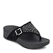 Vionic Women's, Pacific Capitola Thong Style Sandals Black Black 9 M