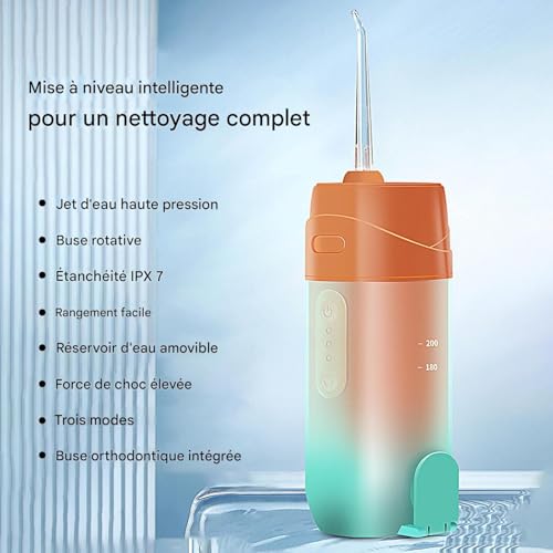 Hydropulseur dentaire 5 modes pour un nettoyage profond efficace - 5