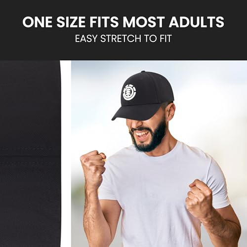 Image of Element Unisex Adult Element Baseball Hat, Adult Flex Fit Active Sport Cap with Curved Brim