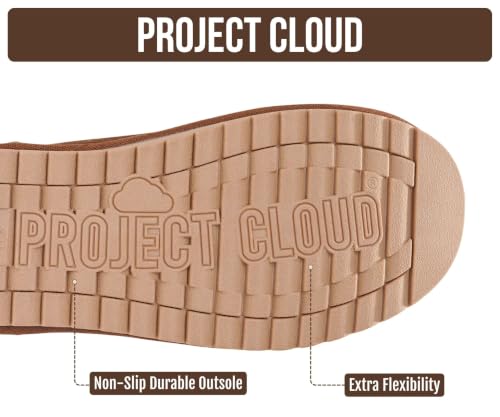 Image of Project Cloud Genuine Leather Ankle Boots for Women - Water Resistant with Memory Foam Insole Winter Boots - Trending Shoes & Comfortable Women's Ankle Boots (Hippy)