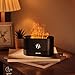 Cihely Essential Oil Diffuser with Flame Light, 180mL Aromatherapy Mist Humidifier, Quiet...