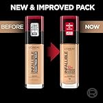 L'Oreal Paris Makeup Infallible Up to 32 Hour Fresh Wear Lightweight Foundation, 482 Radiant Sun, 1 Fl Oz, Packaging May Vary - Image 2