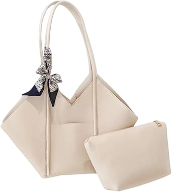 Cute Tote Women Bag Large Shopper Handbag with Inner Pouche, Travel Purse Shoulder Bag Lady, for Trip Work Shopping