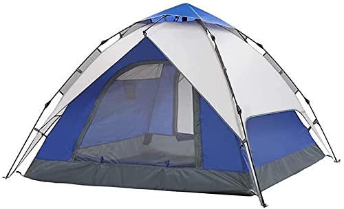Tente de camping pop-up automatique étanche yourte 3-4 personnes résistante au vent