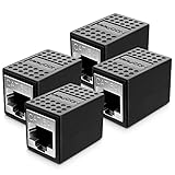 conexion rj45 Los acoplamientos modulares deleyCON están protegidos // Le brindan un excelente rendimiento y calidad de conexión // 2 enchufes RJ45 1:1 ideales para extender los cables de red existentes