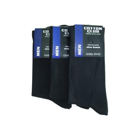 Cotton Club 6 Paar Herrensocke ohne gummi Gr. 39-42,43-46, 47-50, 51-54 Cover