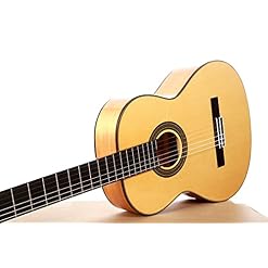 Guitar 39 inch Acoustic Guitar with Solid Spruce/Body Classical Guitar Wooden Guitar - Les Beatles, Paul McCartney, John Lennon, RIngo Starr, George Harrison Guitar 39 inch Acoustic Guitar with Solid Spruce/Body Classical Guitar Wooden Guitar – Image 3
