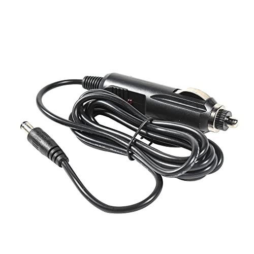HQRP Car Charger Compatible with Uniden AD140U AD140UP BADG0845001 BCT7 BCT8 BC200XLT BC340CRS BC370CRS Scanner, 12-Volt Vehicle Power Adapter