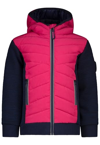 Veste hybride fille Salt and Pepper blouson chaud enfant rose