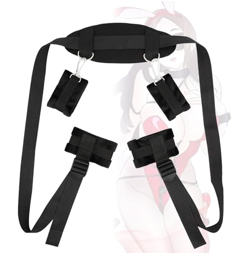 WreGmgg Mano E Gamba Di Formazione Stretching Strap Yoga Training Strap-Q