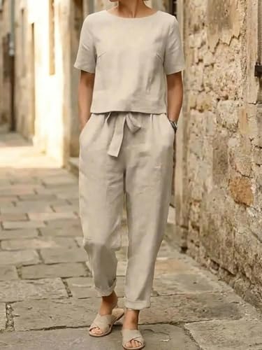 Image of Co ord Set for Women Stylish | Dress for Woman | Summer Cord Set for Women | Pajama Set | Pyjama Set for Beach & Resort Outfits Full Sleeve (30 C-1-4)